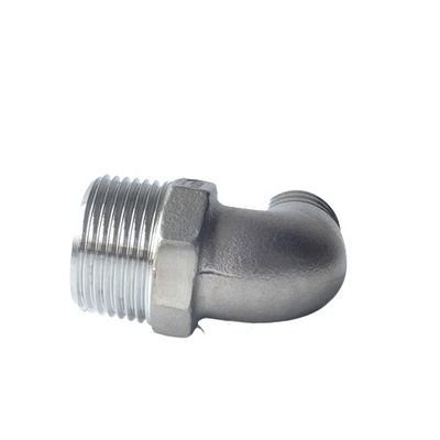 304 gomito maschio unito fondente della pagoda delle parti di acciaio inossidabile 90 per gli accessori per tubi