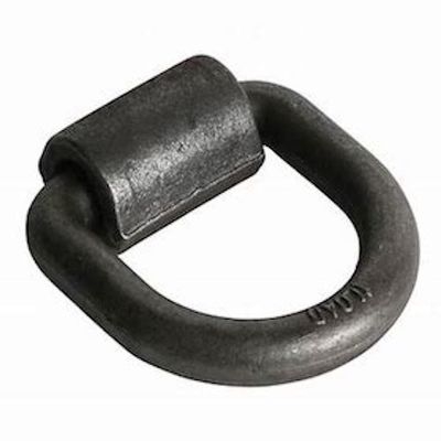 OEM Drip Forged D Ring With Wraps Parti di forgiatura in acciaio per accessori di attrezzature marittime