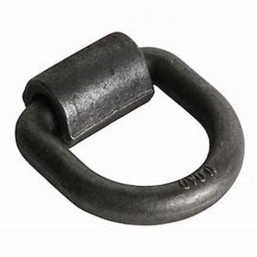 OEM Drip Forged D Ring With Wraps Parti di forgiatura in acciaio per accessori di attrezzature marittime